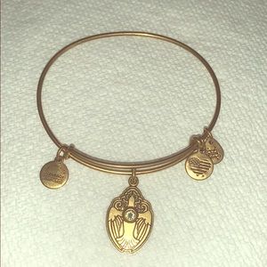 Alex and Ani Crystal Dove Bracelet